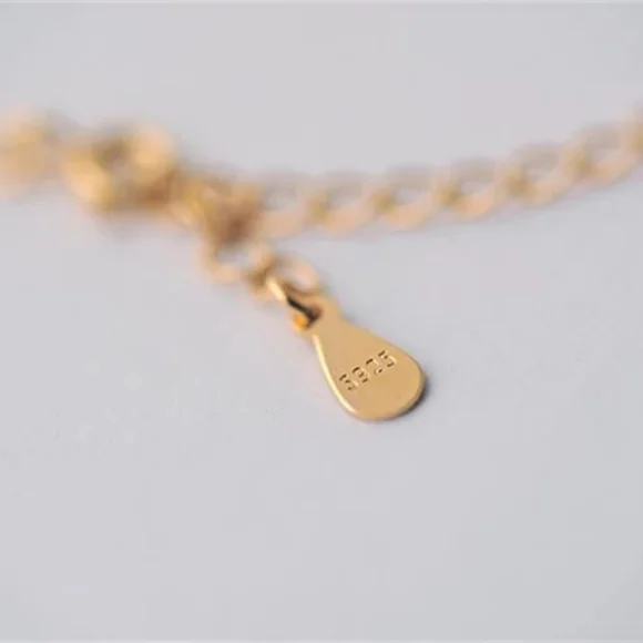 !NEW Gold Bee Necklace | 18k/.925 Adjustable Size - Picture 12 of 16